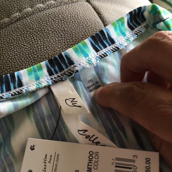 NWT Ny Collection multicolored Women’s drees Sz PS - Picture 7 of 8